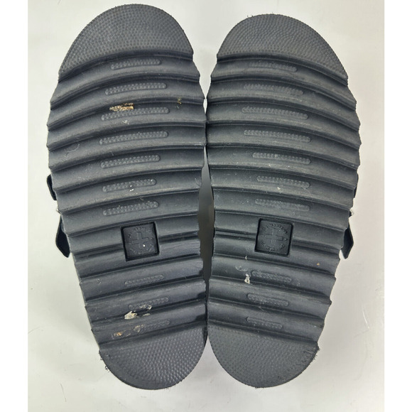 Dr Doc Martens Black Blaire Slides Buckle Strap Sandals Women's US Size 8 Shoes - Picture 14 of 16